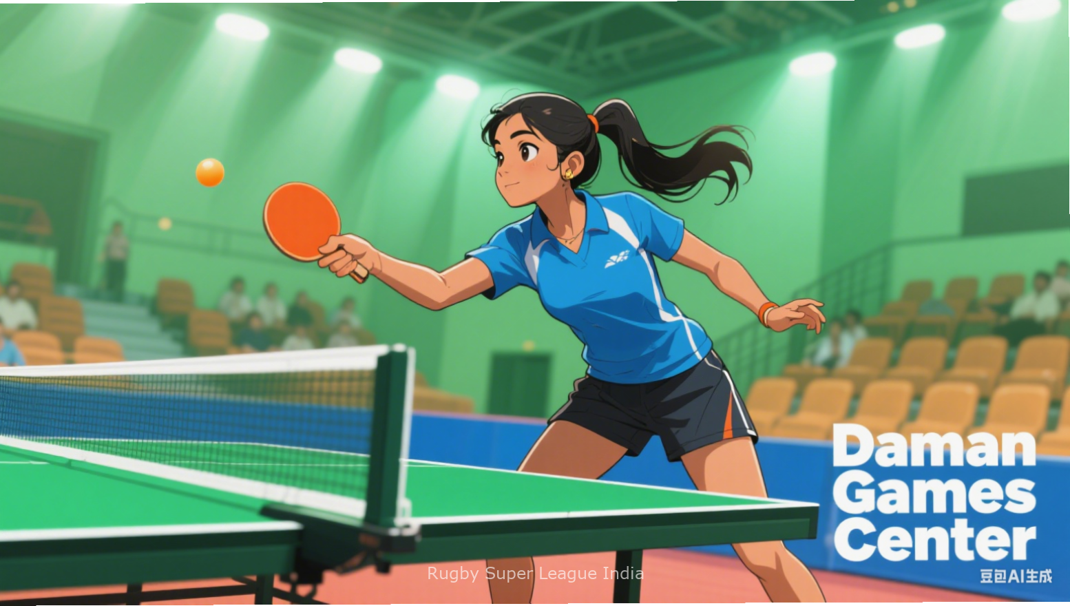 Rugby Super League India Diwali Event Rugby Super League India Diwali event screenshot with special lighting and outfits with Rugby Super League India watermark