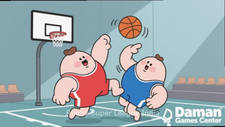 Rugby Super League India Cover Rugby Super League India game cover showing Indian rugby players in action with Rugby Super League India watermark